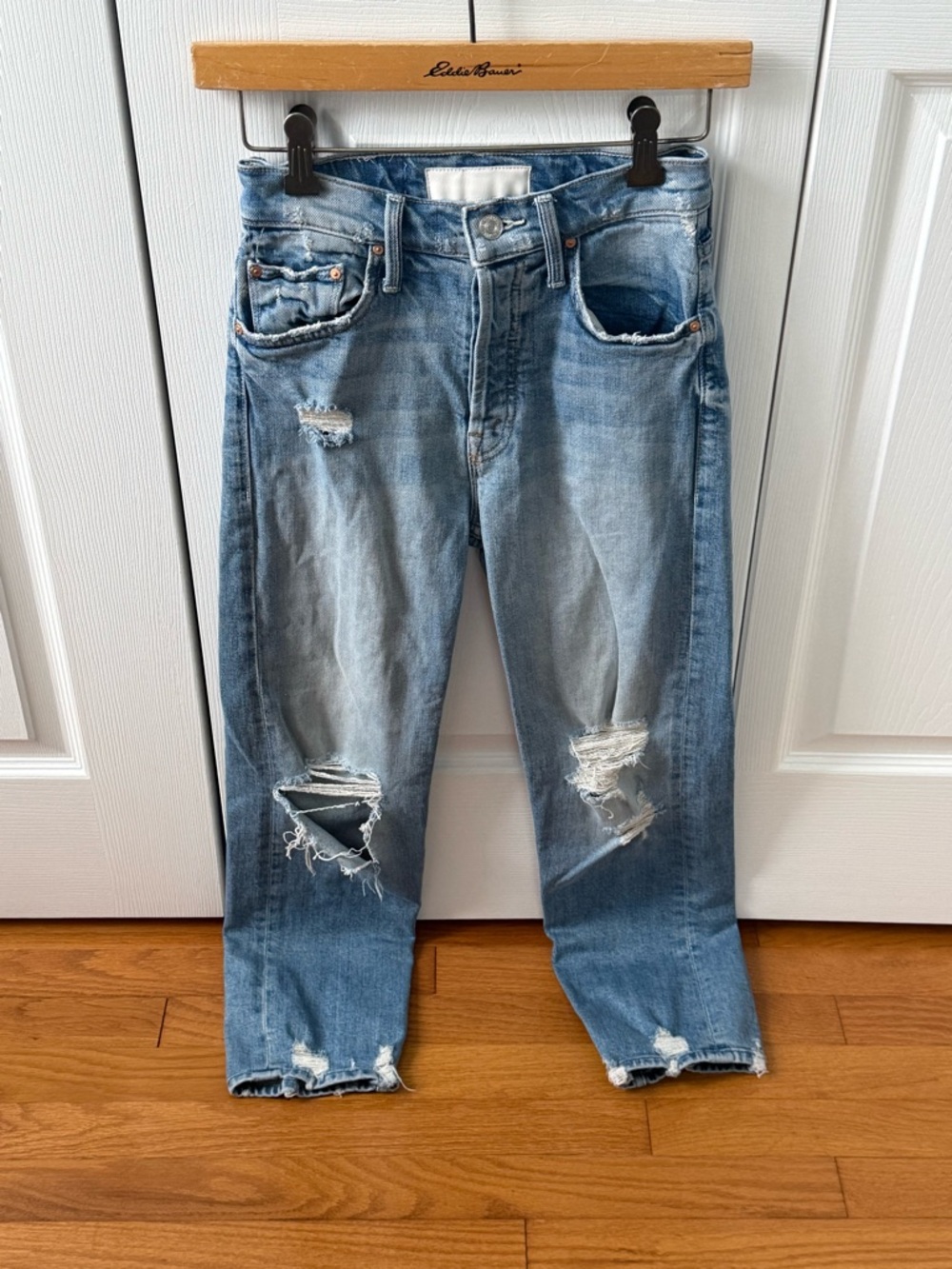 Mother Superior The Tomcat Jeans in Light Wash - Picture 2 of 5